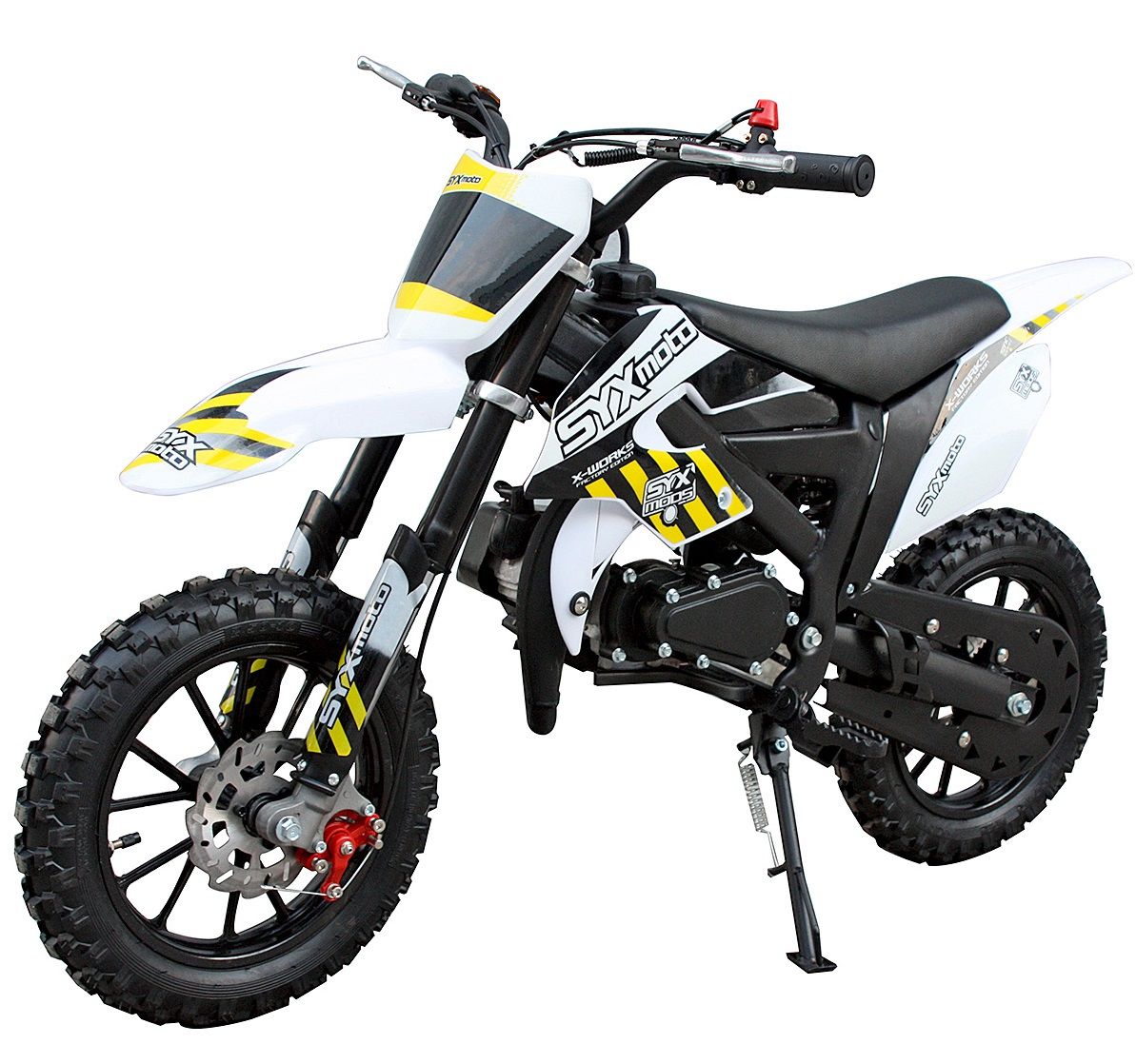 SYXmoto Kids 50CC 2Stroke Gas Dirt Bike (Yellow)
