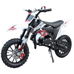 SYX-moto Kids 50CC 2-Stroke Gas Dirt Bike (Red)