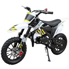 SYX-moto Kids 50CC 2-Stroke Gas Dirt Bike (Yellow)