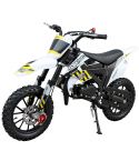 SYX-moto Kids 50CC 2-Stroke Gas Dirt Bike (Yellow)