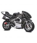 Black GBmoto 40CC 4-Stroke Kids Gas Pocket Bike Mini Motorcycle
