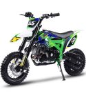 MotoTec Hooligan 60cc 4-Stroke Kids Gas Dirt Bike (Green)